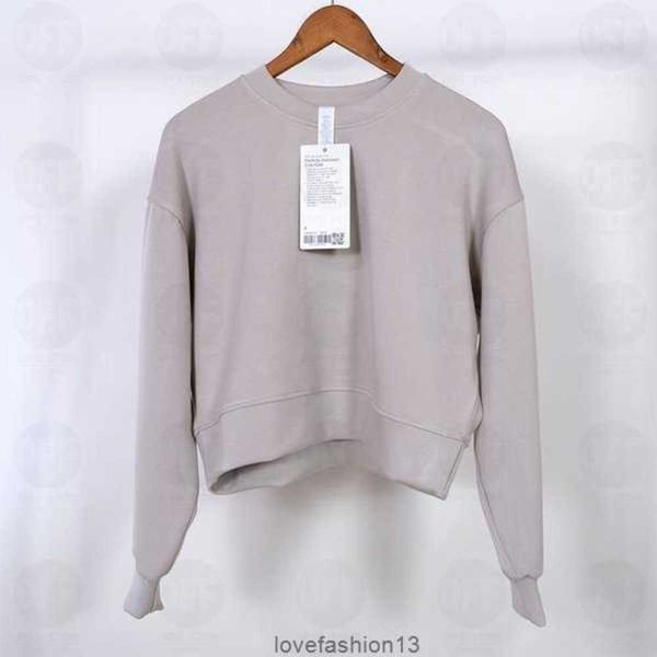 2023 new yoga clothes perfectly oversized autumn womens designers ound neck long sleeve casual loose sweatshirts t4u1, Black
2023 new yoga clothes perfectly oversized autumn womens designers ound neck long sleeve casual loose sweatshirts t4u1, Black