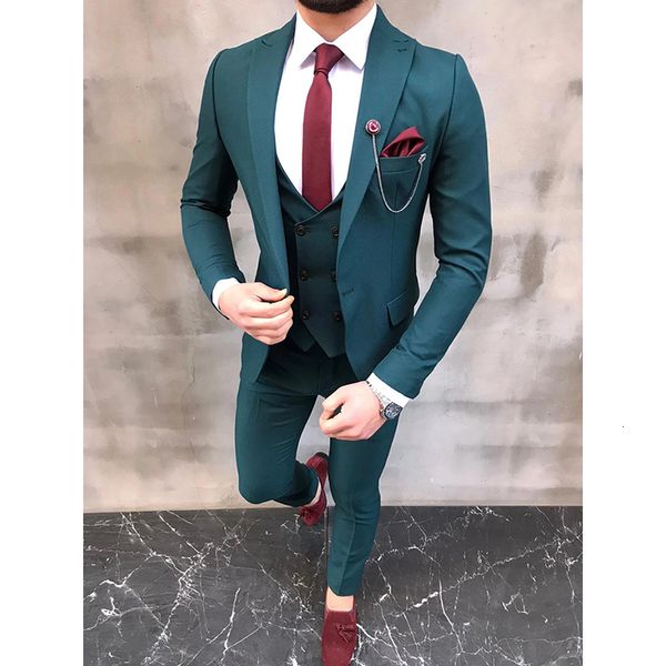 men's suits blazers costume homme 3 pieces suit lapel slim fit tailor made blazer wedding for terno masculino jacket vest pants 230222, White;black
men's suits blazers costume homme 3 pieces suit lapel slim fit tailor made blazer wedding for terno masculino jacket vest pants 230222, White;black