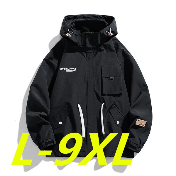 men's jackets 2023 spring mens hooded outdoor military tactical windproof outwear lightweight breathable men large size 9xl 230222, Black;brown
men's jackets 2023 spring mens hooded outdoor military tactical windproof outwear lightweight breathable men large size 9xl 230222, Black;brown