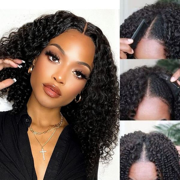 part bob wig human hair short curly wigs for women brazilian no leave out no gel upgrade u part wig curly human hair wigs, Black
part bob wig human hair short curly wigs for women brazilian no leave out no gel upgrade u part wig curly human hair wigs, Black