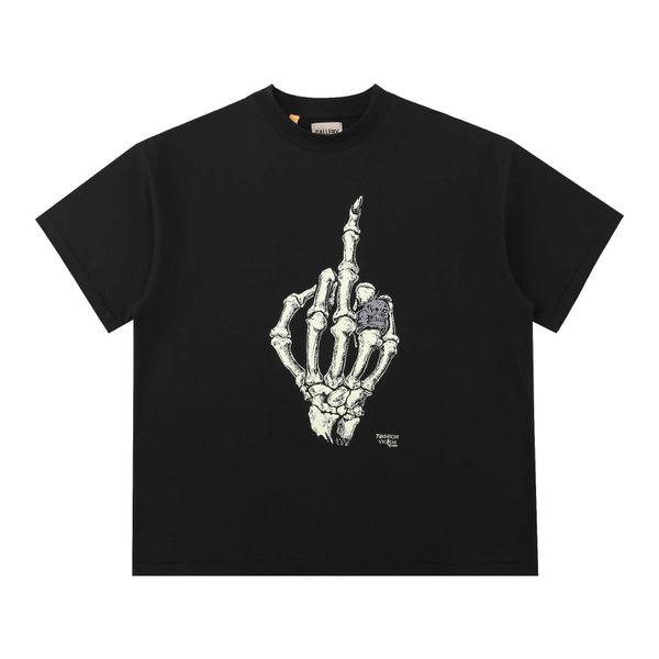 t-shirts galler tee cotton depti brand washed skeleton finger short sleeve hand bone printed men's women's t-shirt leisure casual, White;black
t-shirts galler tee cotton depti brand washed skeleton finger short sleeve hand bone printed men's women's t-shirt leisure casual, White;black