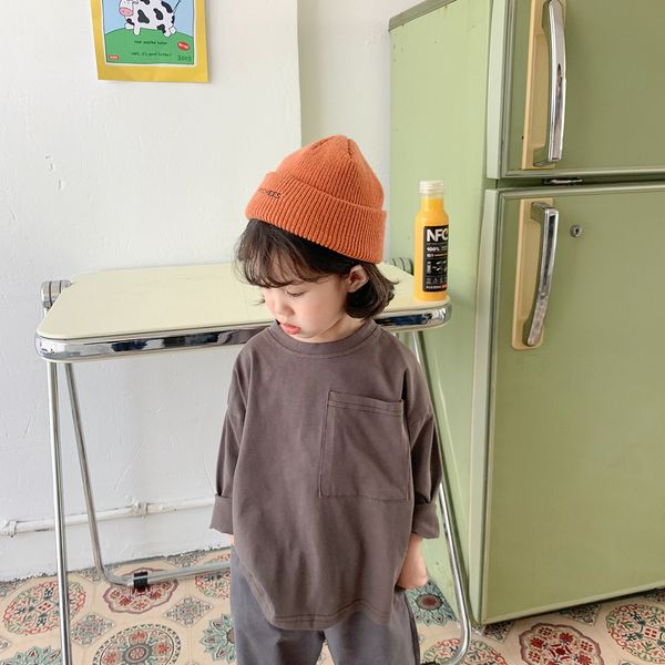 clothing sets boys girls cotton all match long sleeved tees spring solid color base t shirts 230222, White
clothing sets boys girls cotton all match long sleeved tees spring solid color base t shirts 230222, White