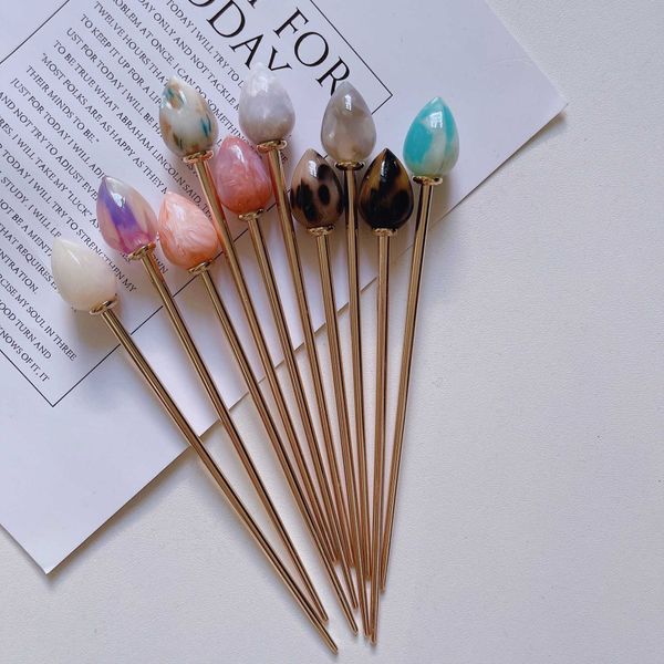 hair clips barrettes ins simply fashion style hair accessories marbling long acetate peach heart hairpin metal hair chopstick pins j230221, Golden;silver
hair clips barrettes ins simply fashion style hair accessories marbling long acetate peach heart hairpin metal hair chopstick pins j230221, Golden;silver