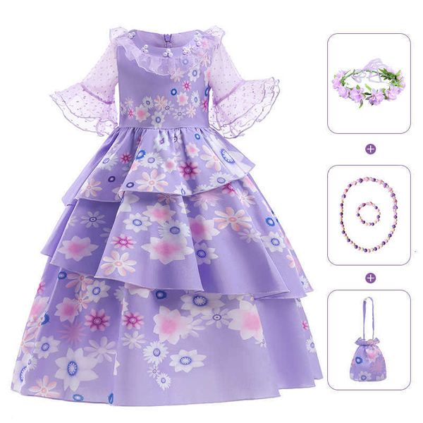 dress magic full house isabella encanto children's princess skirt girls' halloween stage play cosplay costumes, Black
dress magic full house isabella encanto children's princess skirt girls' halloween stage play cosplay costumes, Black
