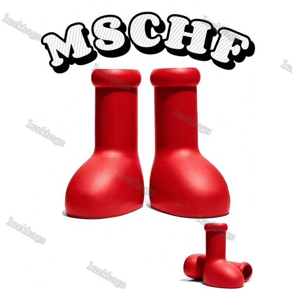 2023 mschf boots designers men women big red boot thick bottom non-slip booties rubber rain boots fashion womens platform bootie astro boy 3, Black
2023 mschf boots designers men women big red boot thick bottom non-slip booties rubber rain boots fashion womens platform bootie astro boy 3, Black