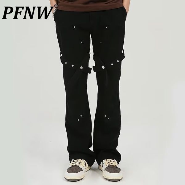 men's jeans pfnw gothic darkwear style strapping design sense straight loose women hip hop denim pants high street 12a5995 230222, Blue
men's jeans pfnw gothic darkwear style strapping design sense straight loose women hip hop denim pants high street 12a5995 230222, Blue
