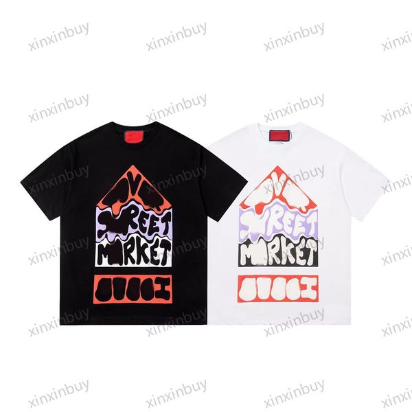 xinxinbuy men designer tee t shirt 23ss milan letter street label print short sleeve cotton women white black xs-l, Black;brown
xinxinbuy men designer tee t shirt 23ss milan letter street label print short sleeve cotton women white black xs-l, Black;brown