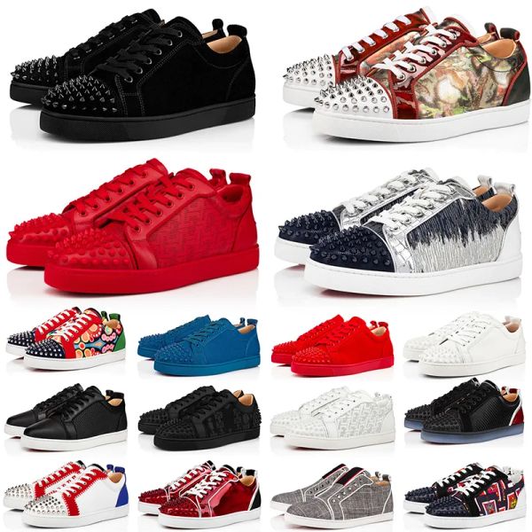 2023 men designer platform casual shoes loafers rivets red-bottoms low studed christians designers shoe mens women fashion sneakers trainers
2023 men designer platform casual shoes loafers rivets red-bottoms low studed christians designers shoe mens women fashion sneakers trainers