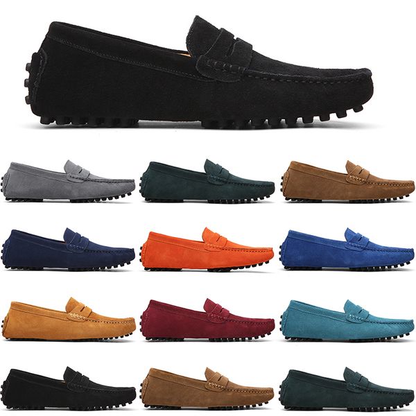 men casual shoes black light blue red gray orange green brown mens slip on lazy suede leather shoe big size 38-47 vocean blue
men casual shoes black light blue red gray orange green brown mens slip on lazy suede leather shoe big size 38-47 vocean blue
