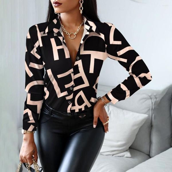 women's blouses woman casual office print shirts autumn button long sleeve white shirt elegant patchwork slim
women's blouses woman casual office print shirts autumn button long sleeve white shirt elegant patchwork slim