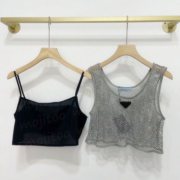 designer badge t shirts for women flashing rhinestone hollow mesh camisole womens clothing halter tanks, Black
designer badge t shirts for women flashing rhinestone hollow mesh camisole womens clothing halter tanks, Black