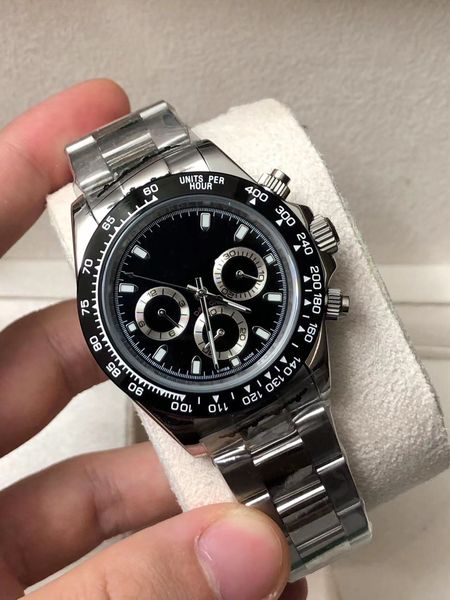 with original box men's mechanical 2813 movement black dial watch mens no chronograph watches men 116500ln ceramic bezel full steel wri, Slivery;brown
with original box men's mechanical 2813 movement black dial watch mens no chronograph watches men 116500ln ceramic bezel full steel wri, Slivery;brown