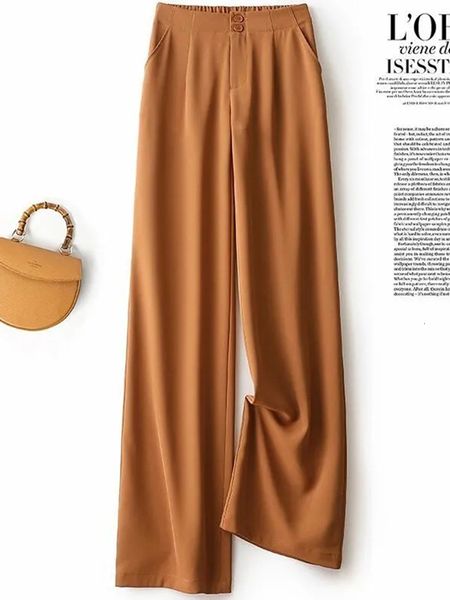 women's pants capris jmprs fashion loose office lady wide leg pants casual korean women elastic high waist straight trousers summer sui, Black;white
women's pants capris jmprs fashion loose office lady wide leg pants casual korean women elastic high waist straight trousers summer sui, Black;white