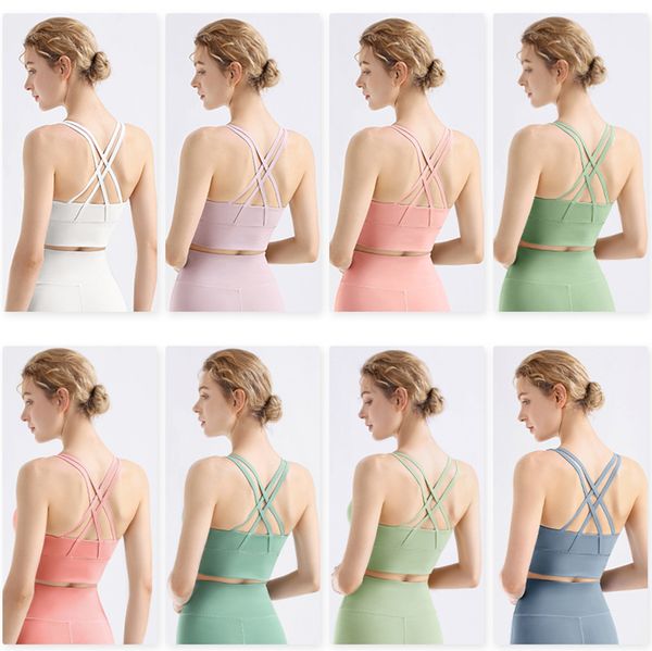 yoga outfit women padded sports bra fitness yoga tank criss cross back padded strappy sports bras medium support yoga bra with removable cup
yoga outfit women padded sports bra fitness yoga tank criss cross back padded strappy sports bras medium support yoga bra with removable cup