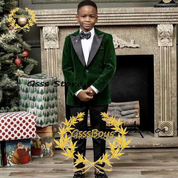clothing sets dark green velvet suit boys wedding tuxedo line up clothes 2 piece kids blazer pants pointed lapel jacket w0222, White
clothing sets dark green velvet suit boys wedding tuxedo line up clothes 2 piece kids blazer pants pointed lapel jacket w0222, White