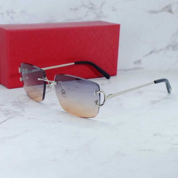 oversized sunglasses metal retro brand design rimless sun glasses wire c cut trendy men womens mens goggle senior eyewear eyeglasses sunglas, White;black
oversized sunglasses metal retro brand design rimless sun glasses wire c cut trendy men womens mens goggle senior eyewear eyeglasses sunglas, White;black