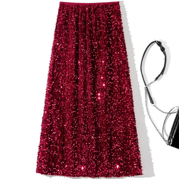 skirts fashion brand women's club style sequin hip skirt original designer high waist skirt solid color skirt 230221, Black
skirts fashion brand women's club style sequin hip skirt original designer high waist skirt solid color skirt 230221, Black