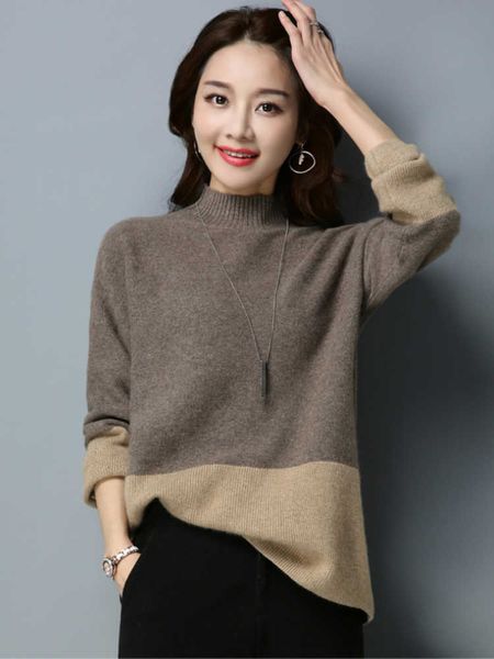 sweater woman winter 2022 korean fashion pullover long sleeve thick s knit jumper oversized women 230222, White;black
sweater woman winter 2022 korean fashion pullover long sleeve thick s knit jumper oversized women 230222, White;black