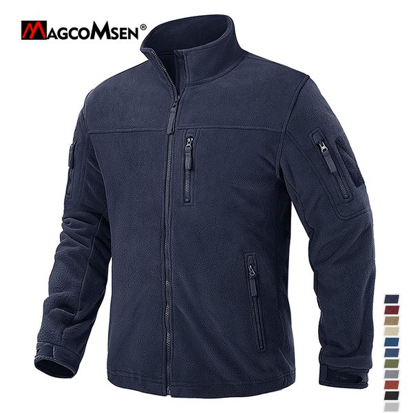men's jackets magcomsen fleece tactical jacket winter stand collar multi pockets military field outerwear outdoor work warm coat 230222, Black;brown
men's jackets magcomsen fleece tactical jacket winter stand collar multi pockets military field outerwear outdoor work warm coat 230222, Black;brown