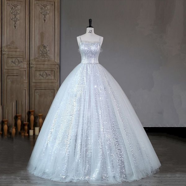 party dresses 2023 shinny spaghetti strap quinceanera luxury sequin dress elegant sweetheart ball gown formal vestidos 230221, White;black
party dresses 2023 shinny spaghetti strap quinceanera luxury sequin dress elegant sweetheart ball gown formal vestidos 230221, White;black