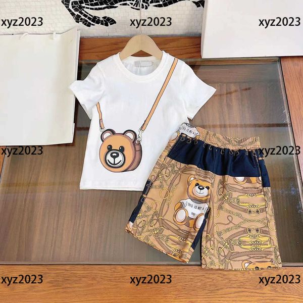 luxury kids clothes child sets baby 2pcs summer tracksuit outdoor bear graphic print t-shirt and stylish shorts size 110-160 cm feb21, White
luxury kids clothes child sets baby 2pcs summer tracksuit outdoor bear graphic print t-shirt and stylish shorts size 110-160 cm feb21, White