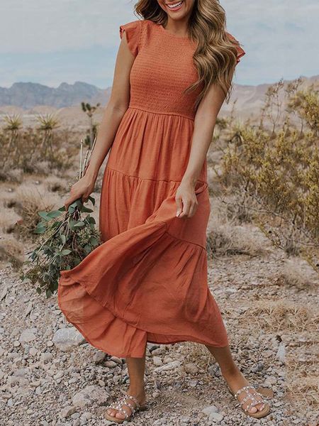 casual dresses summer pleated dress women long party dress ladies flying sleeve fashion casual a line dress for women 230222, Black;gray
casual dresses summer pleated dress women long party dress ladies flying sleeve fashion casual a line dress for women 230222, Black;gray