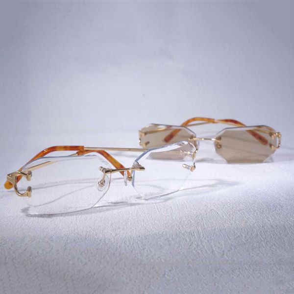 vintage rimless pchromic sunglasses men eyewear women diamond cutting clear glasses metal frame goggle senior eyewear eyeglasses sunglasses, White;black
vintage rimless pchromic sunglasses men eyewear women diamond cutting clear glasses metal frame goggle senior eyewear eyeglasses sunglasses, White;black