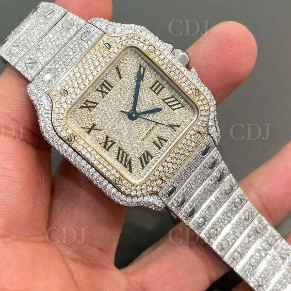 wristwatches wrist white gold plated iced out automatic hip hop certified vvs 1 diamond watch for men at wholale1thg, Slivery;brown
wristwatches wrist white gold plated iced out automatic hip hop certified vvs 1 diamond watch for men at wholale1thg, Slivery;brown