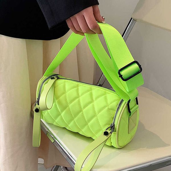 evening bag nylon cloth crossbody bags for women diamond pattern shoulder cylind
evening bag nylon cloth crossbody bags for women diamond pattern shoulder cylind