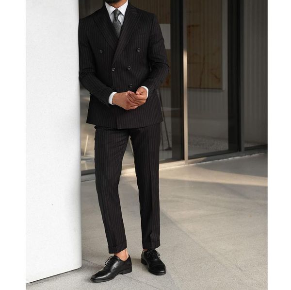 men's suits blazers black pinstripe arrival men suit tailormade 2 pieces blazer pants double breasted wedding groom causal prom tailore, White;black
men's suits blazers black pinstripe arrival men suit tailormade 2 pieces blazer pants double breasted wedding groom causal prom tailore, White;black