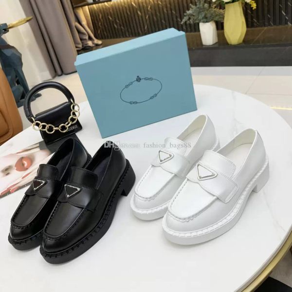 with box prad designer luxury casual shoes short boots ladies chocolate brushed leather shoes loafers monolith triangle logo black shoe i rb
with box prad designer luxury casual shoes short boots ladies chocolate brushed leather shoes loafers monolith triangle logo black shoe i rb
