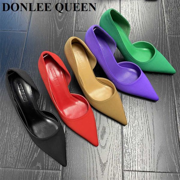 2023 new spring shoes women pumps brand luxury green high heels pointed toe shallow party dress wedding french mujer 0220, Black
2023 new spring shoes women pumps brand luxury green high heels pointed toe shallow party dress wedding french mujer 0220, Black