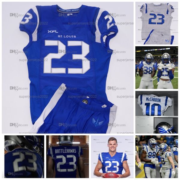 10 a.j. mccarron 2023 st. louis battlehawks xfl football jerseys marcell ateman lakiem williams nick tiano manny wilkins chris cooper ben de, Black;red
10 a.j. mccarron 2023 st. louis battlehawks xfl football jerseys marcell ateman lakiem williams nick tiano manny wilkins chris cooper ben de, Black;red