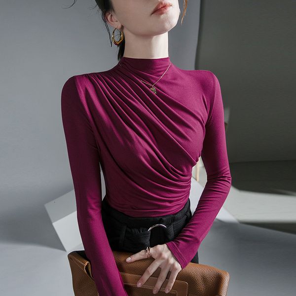 women's knits tees solid basic long sleeve womens tshirt casual black white fashion t shirt ladies fashion european tee shirt 230222
women's knits tees solid basic long sleeve womens tshirt casual black white fashion t shirt ladies fashion european tee shirt 230222