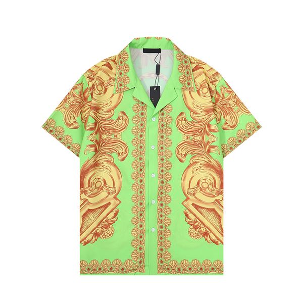 23ss men casual shirts summer hawaii style button lapel cardigan short sleeve shirt blouses, White;black
23ss men casual shirts summer hawaii style button lapel cardigan short sleeve shirt blouses, White;black
