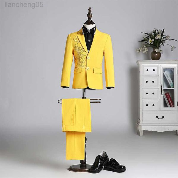 clothing sets boys host catwalk performance party wedding pgraphy suit set kids high-end embroidery blazer jacket pants bowite clothes w0222, White
clothing sets boys host catwalk performance party wedding pgraphy suit set kids high-end embroidery blazer jacket pants bowite clothes w0222, White