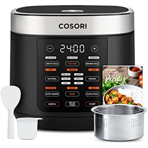 cosori rice cooker 10 cup uncooked rice maker with 18 cooking functions stainless steel steamer
cosori rice cooker 10 cup uncooked rice maker with 18 cooking functions stainless steel steamer