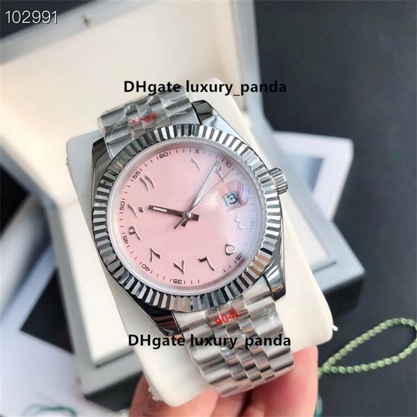 4 style men's watch luxury watch 41mm automatic machine middle east arabic digital dubai 8215 movement 904l sapphire waterproof ceramic, Slivery;brown
4 style men's watch luxury watch 41mm automatic machine middle east arabic digital dubai 8215 movement 904l sapphire waterproof ceramic, Slivery;brown
