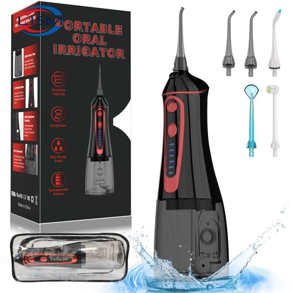 oral irrigator usb rechargeable water flosser portable dental water jet 300ml water tank waterproof teeth cleaner 230202
oral irrigator usb rechargeable water flosser portable dental water jet 300ml water tank waterproof teeth cleaner 230202