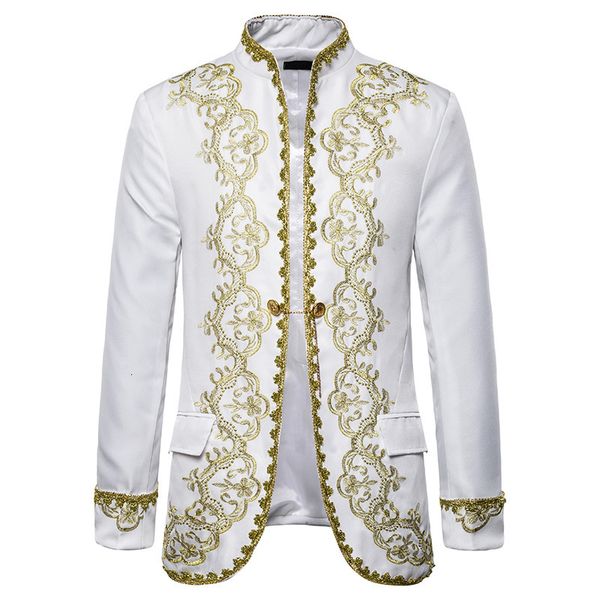 men's suits blazers suit coat spring and autumn stand collar embroidery printed design performance dress casual large size 230222, White;black
men's suits blazers suit coat spring and autumn stand collar embroidery printed design performance dress casual large size 230222, White;black