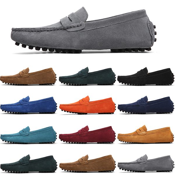 men casual shoes mens slip on lazy suede leather shoe big size 38-47 chocolate, Black
men casual shoes mens slip on lazy suede leather shoe big size 38-47 chocolate, Black