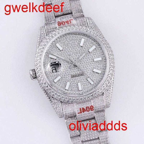 fashion iced out watchesmens wrist luxury round cut lab gr ddgu l2hq, Slivery;golden