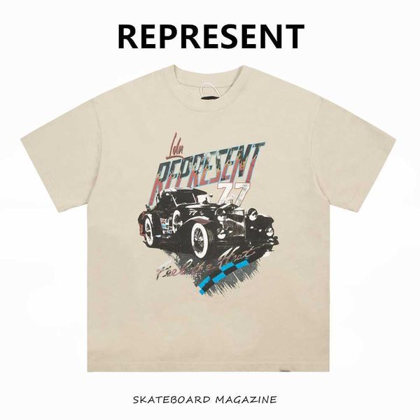 2023 men's and women's fashion t shirt western european brand designer rep fog high street vintage car racing printed short-sleeve, White;black
2023 men's and women's fashion t shirt western european brand designer rep fog high street vintage car racing printed short-sleeve, White;black