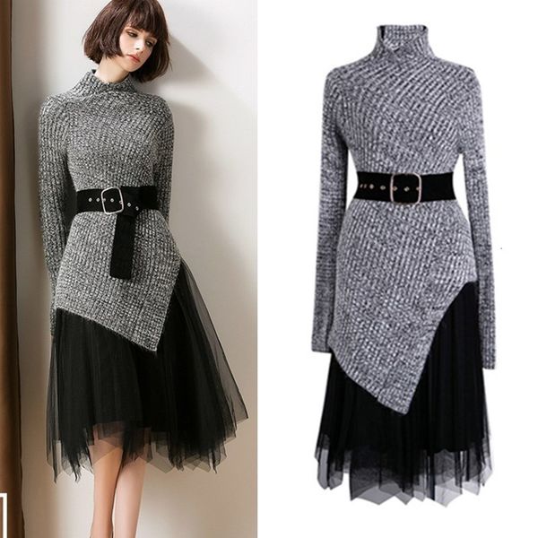 two piece dress with belt women's skirts suits knit stand neck long irregular sweaters and spliced velvet skirt set ns988 230222, White
two piece dress with belt women's skirts suits knit stand neck long irregular sweaters and spliced velvet skirt set ns988 230222, White