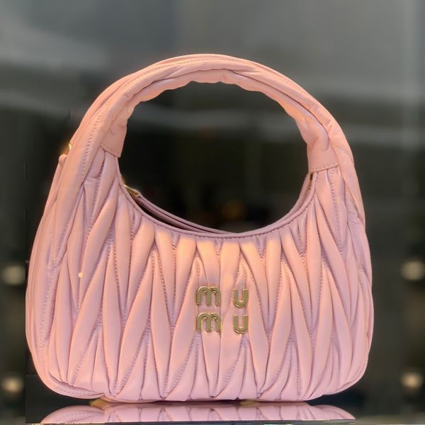 designer miu soft sheep leather hobo underarm bag genuine leather fashion metal letter fittings miui tote luxury women's clutch mens cr
designer miu soft sheep leather hobo underarm bag genuine leather fashion metal letter fittings miui tote luxury women's clutch mens cr