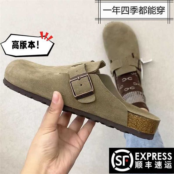 designer birkinstock slippers outlet genuine leather bucken shoes with fashionable soft soles and high appearance value breathable comfortab, Black
designer birkinstock slippers outlet genuine leather bucken shoes with fashionable soft soles and high appearance value breathable comfortab, Black