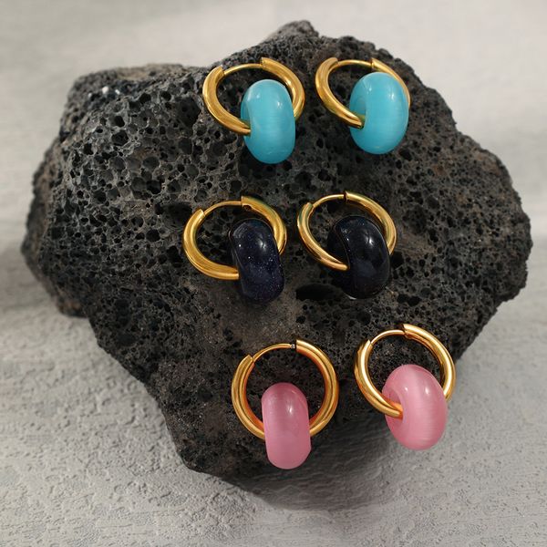 womens natural stone earrings healing hoop earrings meditation grounding balance mental health gift simple jewelry, Golden;silver
womens natural stone earrings healing hoop earrings meditation grounding balance mental health gift simple jewelry, Golden;silver