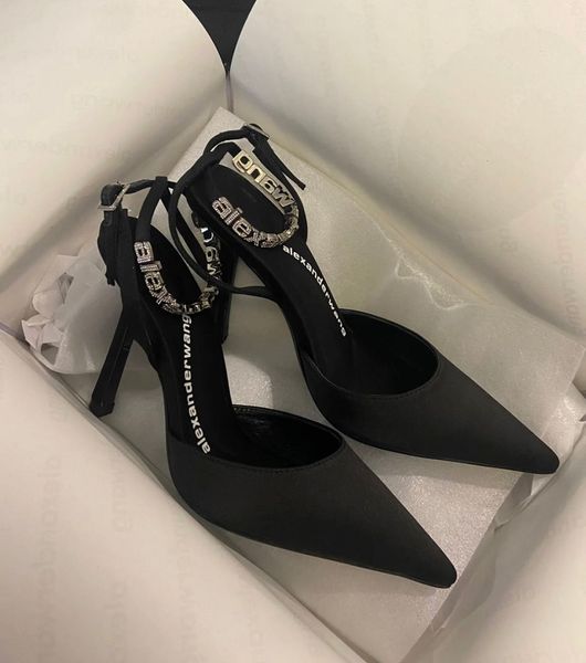 luxury summer brand women wang delphine sandals shoes covered stilleto heels pointed toe slingback pink black party wedding ladies pumps eu3
luxury summer brand women wang delphine sandals shoes covered stilleto heels pointed toe slingback pink black party wedding ladies pumps eu3