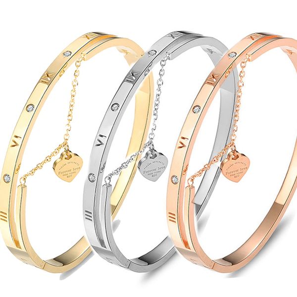 gold sliver rose gold heart charm bracelet drop shipping fashion crystal charms bracelets wrap bangles for women jewelry valentine gift, Black
gold sliver rose gold heart charm bracelet drop shipping fashion crystal charms bracelets wrap bangles for women jewelry valentine gift, Black