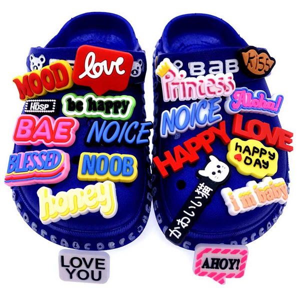 english phrases 30pcs croc decoration wristband accessories for kids party gifts silicone shoes charms colorful buckle, White;pink
english phrases 30pcs croc decoration wristband accessories for kids party gifts silicone shoes charms colorful buckle, White;pink